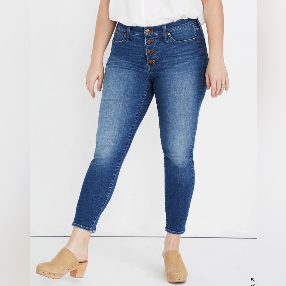 Madewell Mid Rise Skinny Crop jeans-Sz 32